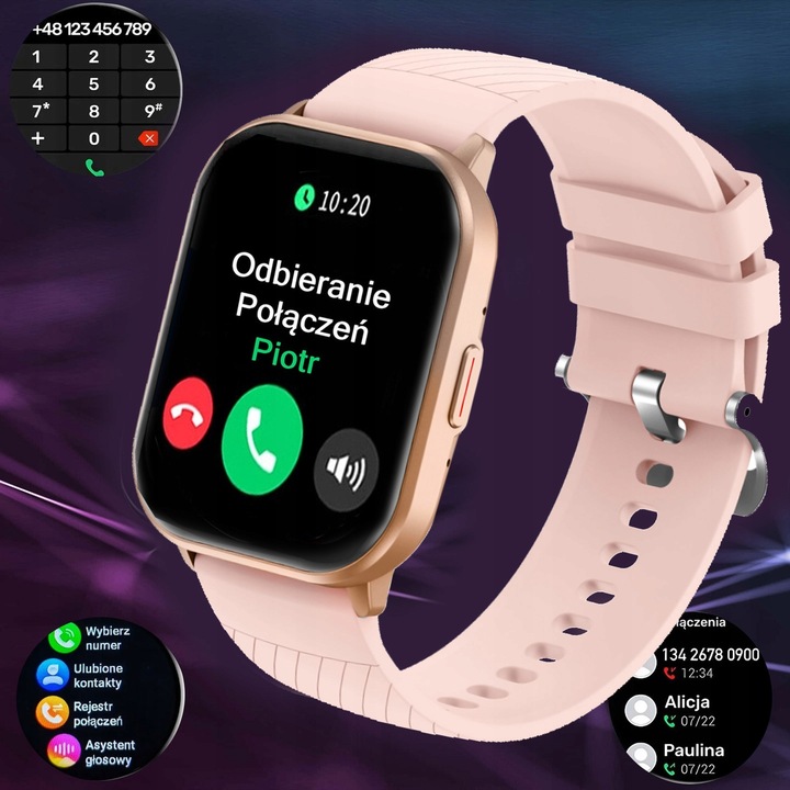 Zegarek dziecięcy SMARTWATCH Rubicon PREZENT DLA DZIEWCZYNKI Rozmowy GRY