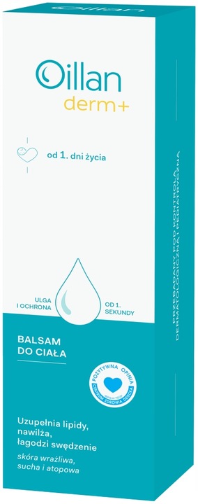 OILLAN Derm+ Balsam do ciała skóra atopowa 400 ml