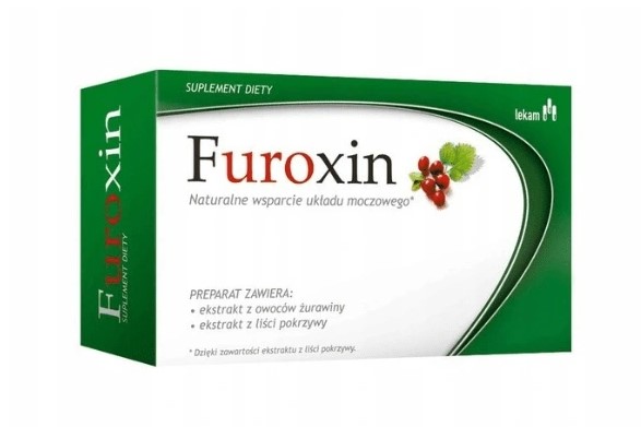 Furoxin Stymuluje Właściwe Działanie Układu Moczowego 60 Tabletek