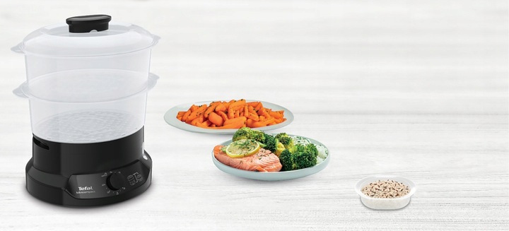 Parowar TEFAL VC139810 kompaktowy miska do ryżu