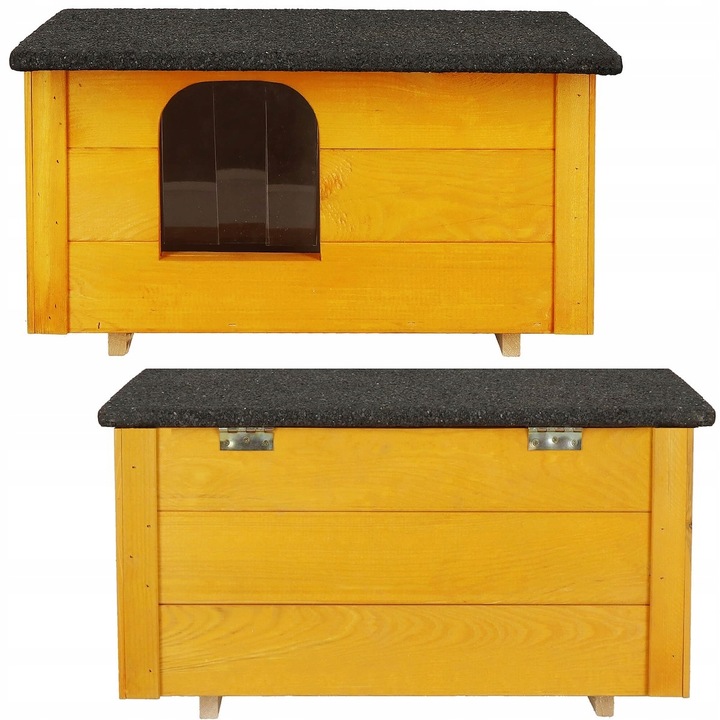 BUDA BUDKA DLA KOTA PSA OCIEPLANA WYSYŁKA W CAŁOŚCI DREWNIANA CAŁA DOMEK