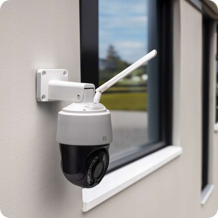 Kamera Zewnętrzna Obrotowa P8 WiFi 8MPx 4K UHD AUDIO DETEKCJA 4XZOOM