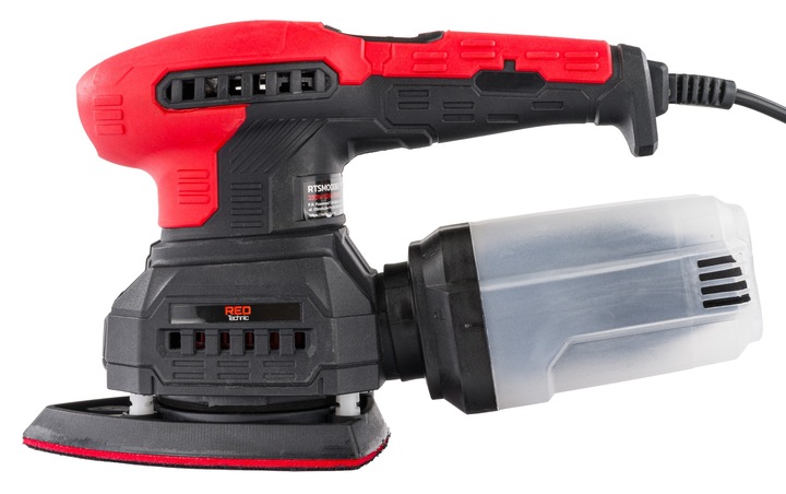 SZLIFIERKA MIMOŚRODOWA OSCYLACYJNA 125mm 1300W 3W1 3 PADY REGULACJA 6 x PAP