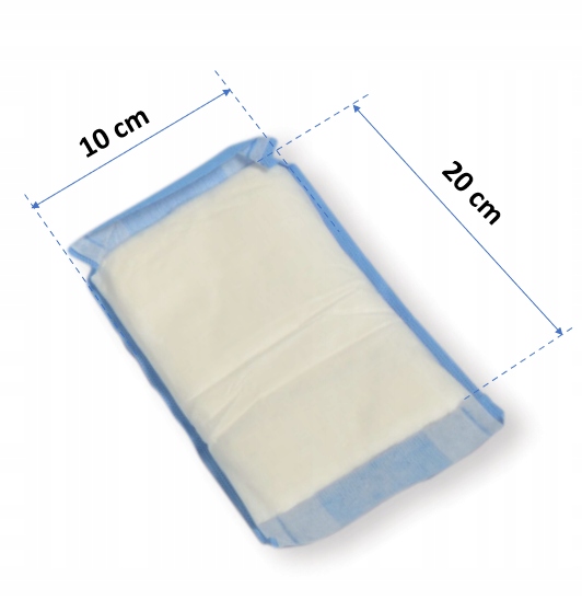 KOMPRESY OPATRUNKI WYSOKOCHŁONNE NIEJAŁOWE 10 X 20