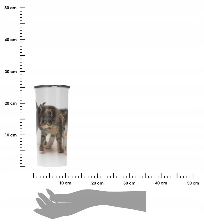 POJEMNIK NA KARMĘ DLA KOTA 4L na suchą karmę