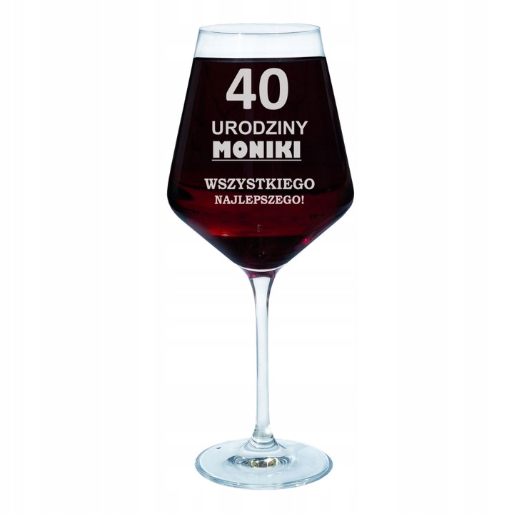 KIELISZEK DO WINA Z GRAWEREM prezent dla żony dziewczyny kobiety mamy 18-99