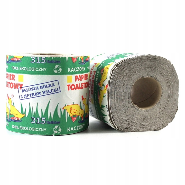 PAPIER TOALETOWY SZARY EKOLOGICZNY 64szt. PAKIET