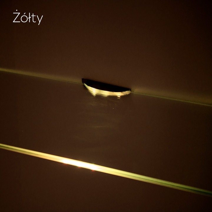 KPL.6x Klips PCV LED do szklanej półki +zasilacz