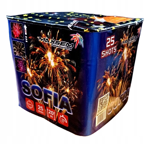 Wyrzutnia fajerwerków Maxsem 20 mm 25 strz.