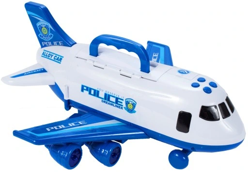 SAMOLOT POLICYJNY INTERAKTYWNY Z POJAZDAMI POLICJA LOTNISKO OTWIERANY