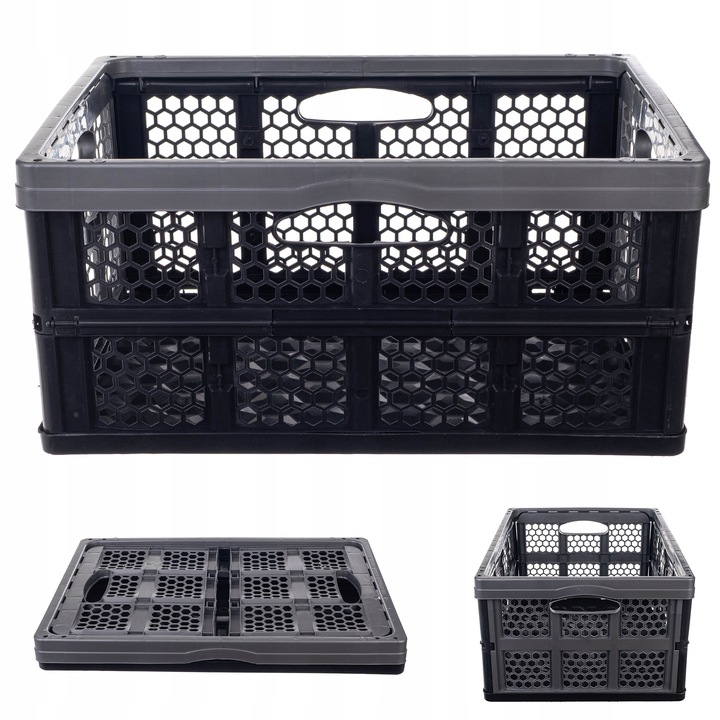 SKRZYNKA SKŁADANA DO BAGAŻNIKA KOSZ ZAKUPY SKŁADANY POJEMNIK MOCNY