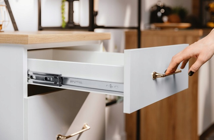 VERSALITE PLUS + prowadnica meblowa kulkowa 40 KG - 45 x 500 x 12,7 mm