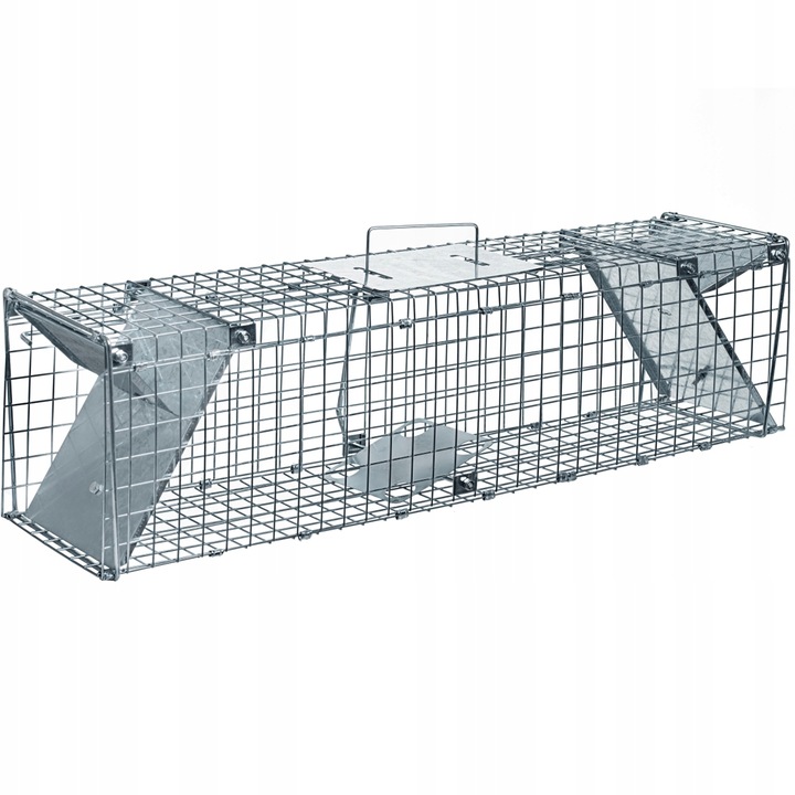 GIGANT ŻYWOŁAPKA NA KUNY SZCZURY WYDRY ŁASICE LIS PUŁAPKA ŁAPKA