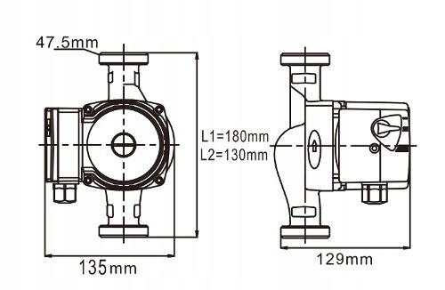 Pompa obiegowa IBO OHI 25-60/180