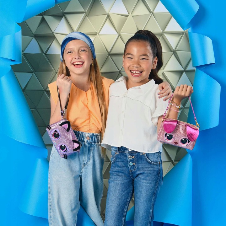 TOREBKA INTERAKTYWNA PURSE PETS DAZZLING DIVA RUCHOMYMI TĘCZOWYMI OCZAMI