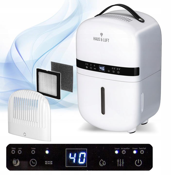 Osuszacz powietrza pochłaniacz wilgoci 5l/24 h Haus & Luft HL-OS-05