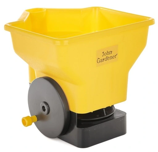 SIEWNIK RĘCZNY OGRODOWY ROZSIEWACZ DO NASION TRAWY NAWOZU SOLI PIASKU