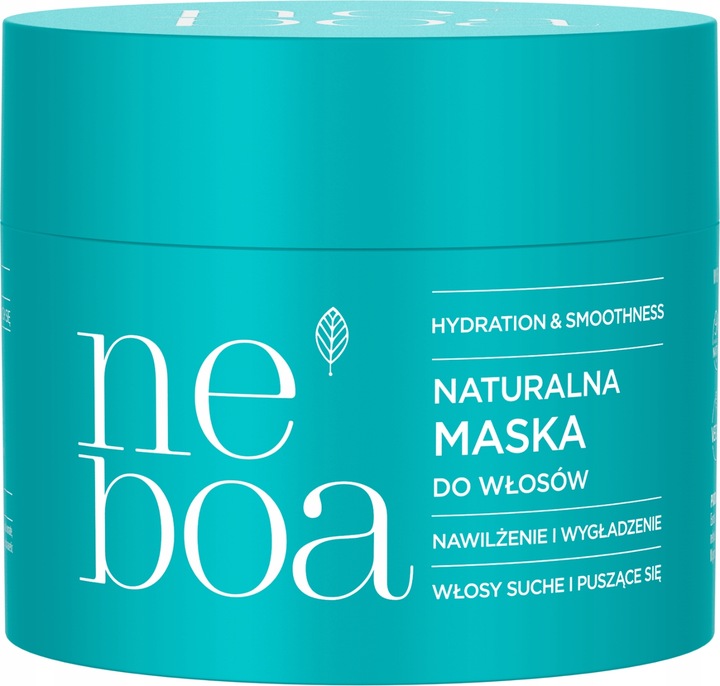 NEBOA Maska naturalna do włosów Hydration & Smoothness 300ml