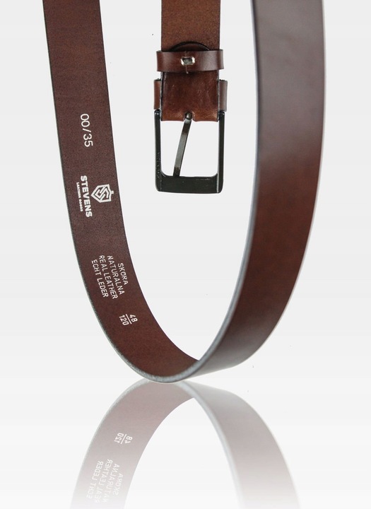 PASEK MĘSKI SKÓRZANY STEVENS BRAZ LICO X2 Q2-V