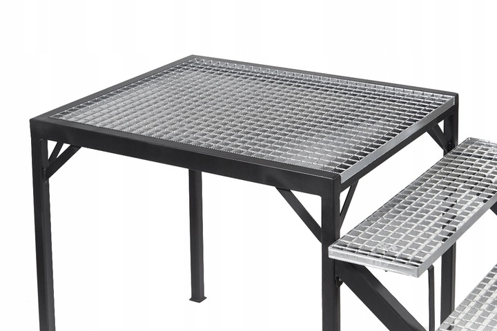 Krata WEMA 1200x1000 | ocynkowana | płaskownik 30x2 mm | podest metalowy