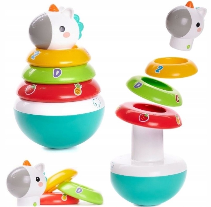 PIRAMIDKA SENSORYCZNA WAŃKA WSTAŃKA GRZECHOTKA