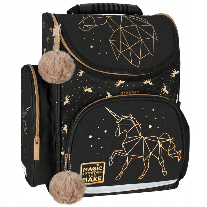 TORNISTER PLECAK SZKOLNY DLA DZIEWCZYNKI PIÓRNIK WOREK BIDON ŚNIADANIÓWKA