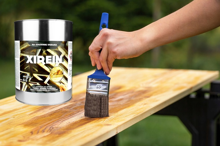 ŚRODEK PŁYN ZWALCZA KORNIKI SPUSZCZELE KOŁATKI TERMITY XIREIN