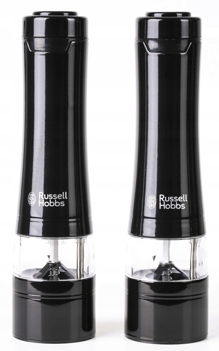 MŁYNKI DO SOLI I PIEPRZU ZESTAW RUSSELL HOBBS 28010-56 2 SZT czarny LED