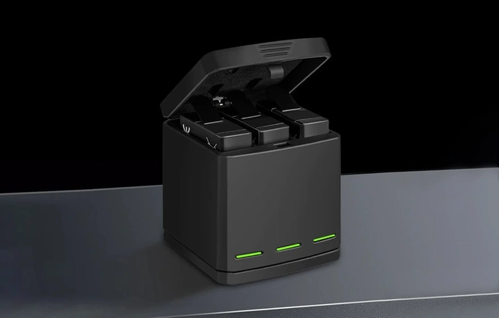 Telesin Box Hub Ładowarka + 2 Akumulator Bateria Kamery GoPro Hero 8 7