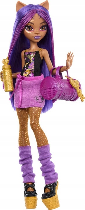 LALKA MONSTER HIGH STRASZYSEKRETY seria 4 POTWORNE ZAGADKI Clawdeen Wolf