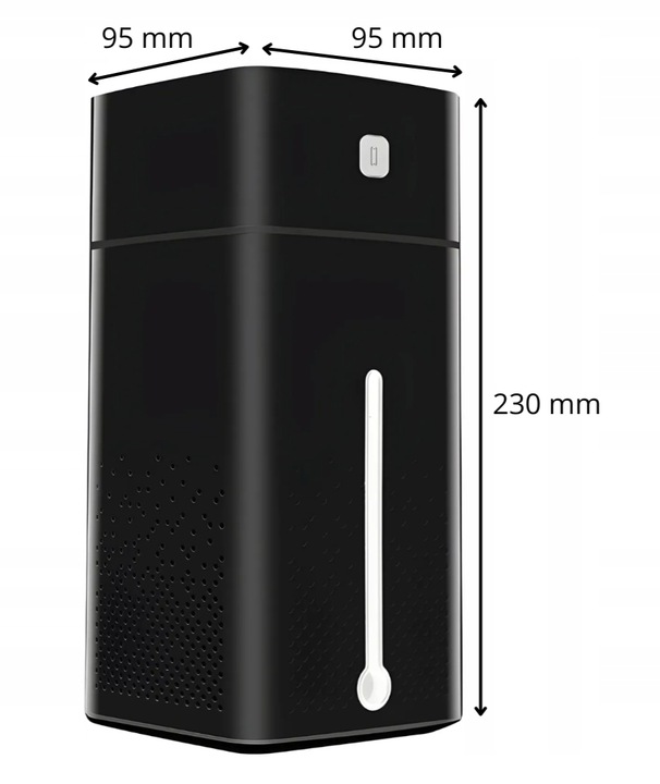 MINI KAMERA WIFI SZPIEGOWSKA W NAWILŻACZU CZUJNIK RUCHU PODGLĄD NA