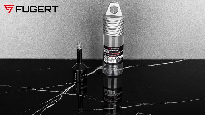 OTWORNICA DIAMENTOWA 8 MM DO GRESU PŁYTEK FREZ DIAMENTOWY KORONKA Z