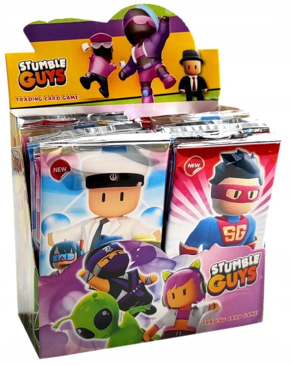 KARTY STUMBLE GUYS 288 KART MEGA BOX ZESTAW 288 SZTUK KOLEKCJONERSKIE KARTY