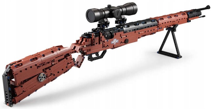 CADA KLOCKI KONSTRUKCYJNE KARABIN 653 EL + NABOJE