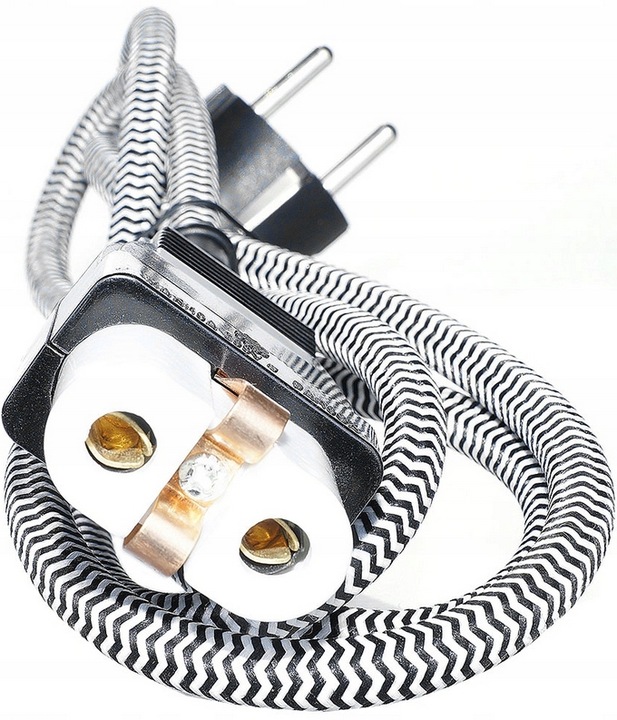 PRZEWÓD SZNUR KABEL DO PRODIŻA OPIEKACZA PIEKARNIKA 1,8M W OPLOCIE