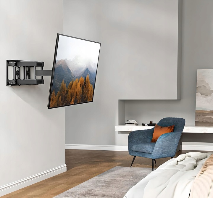 OBROTOWY UCHWYT do TELEWIZORA WIESZAK TV do 70 cali 600x400 VESA do