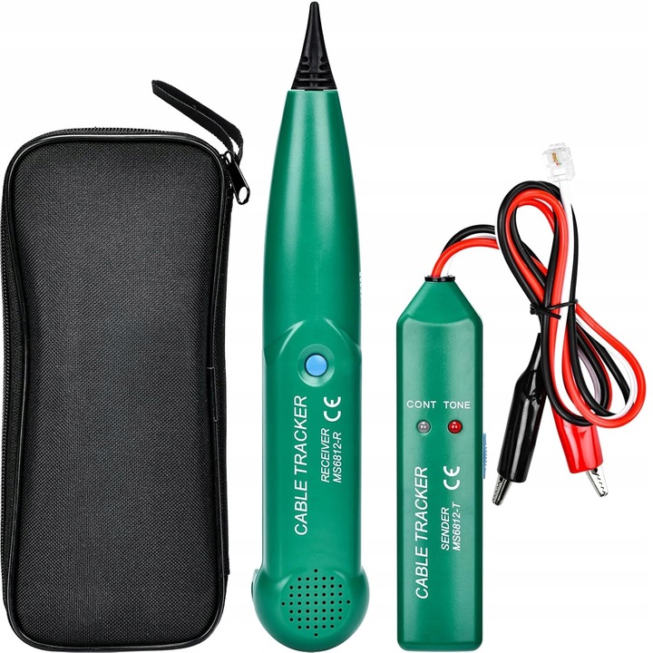 Szukacz Par Przewodów Kabli Sonda Tester MASTECH MS6812R