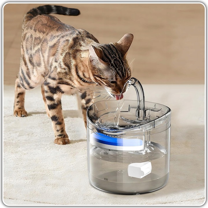 Poidło Poidełko Automatyczne Fontanna Wodna dla Kota Psa Filtr