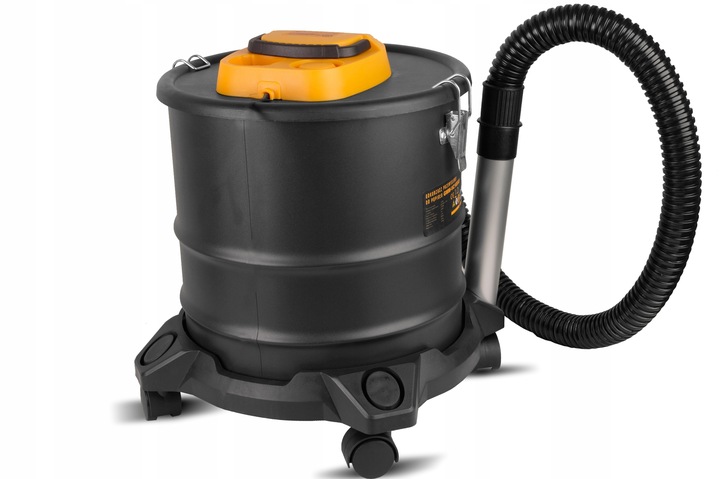 ODKURZACZ PRZEMYSŁOWY BEZWORKOWY separator do popiołu pieca kominka