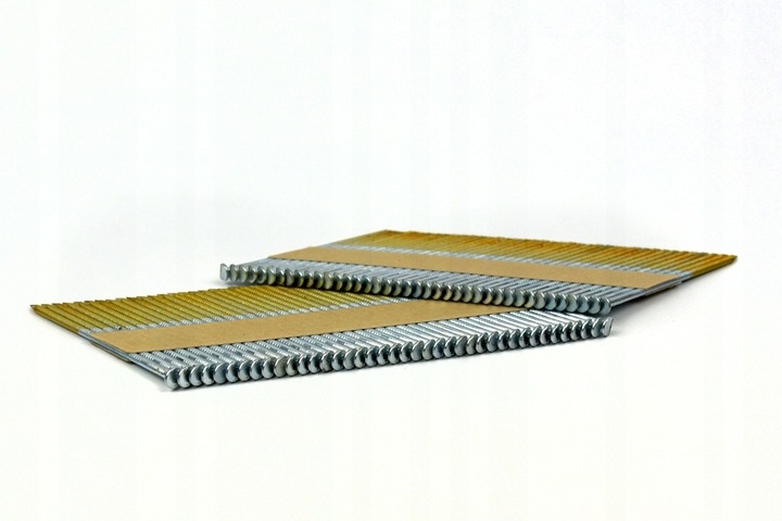 Gwoździe do gwoździarki łączone papierem 3,1x90mm 34° 2000szt Gładkie