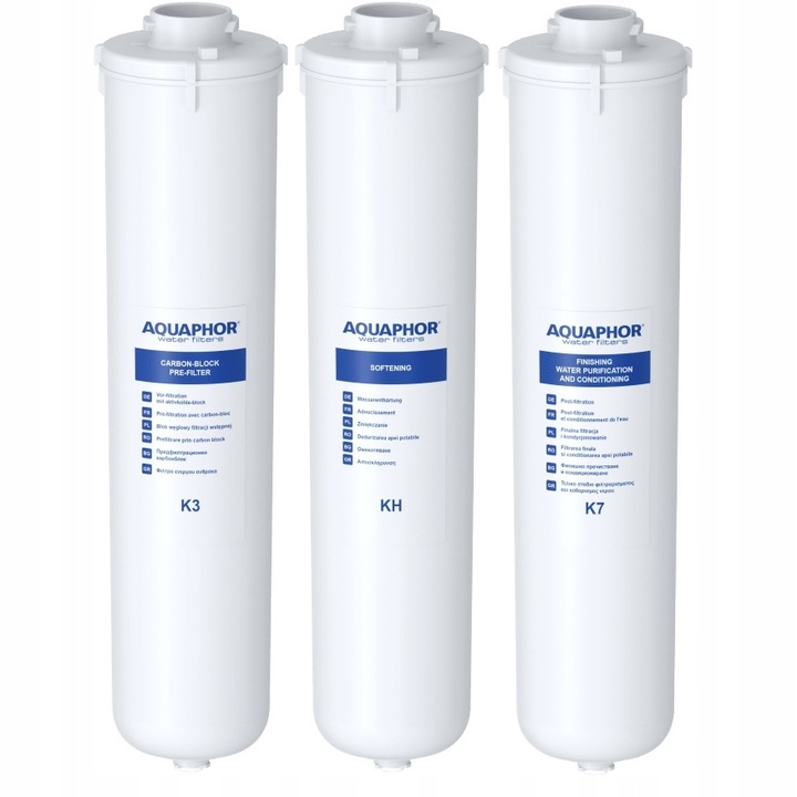 Zestaw 3 wkładów Aquaphor Kryształ H K3 K7 KH