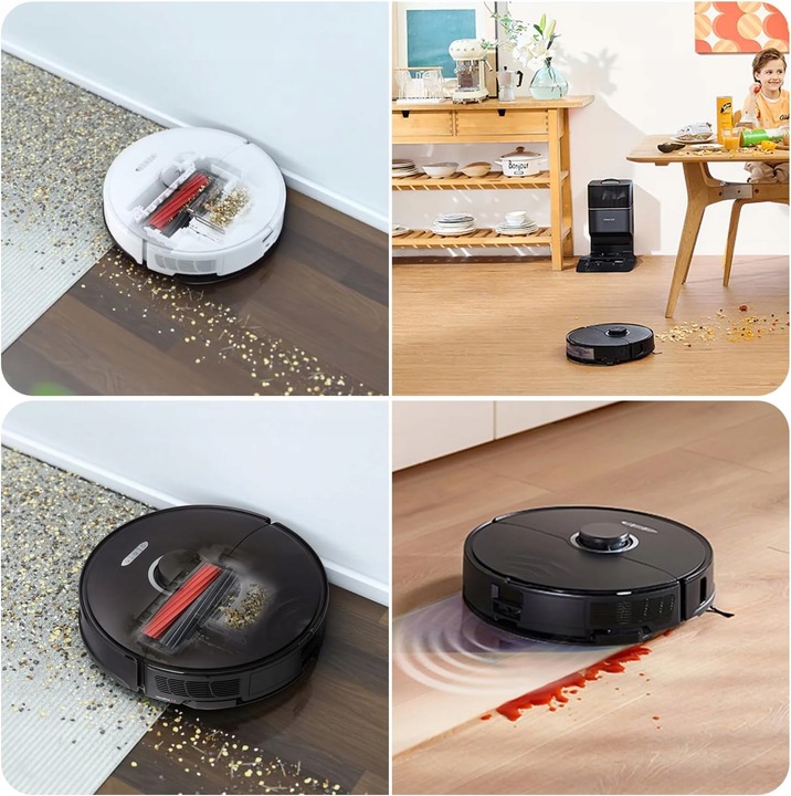 ZESTAW SZCZOTKI ROLKI FILTRY MOP DO ROBOROCK S8 PLUS MAX MAXV ULTRA