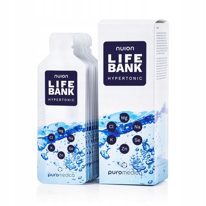 NUION Pakiet LIFE Magnez+ Cynk+ Selen+ Witamina D3 + ELEKTROLITY GRATIS