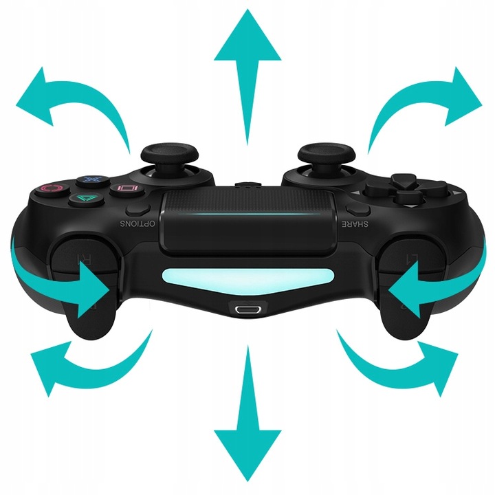PAD do PS4 BEZPRZEWODOWY Joystick Gamepad Kontroler DOUBLESHOCK WIBRACJE