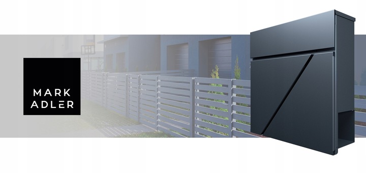 Skrzynka na listy pocztowa Mark Adler Post 3.0 Antracyt