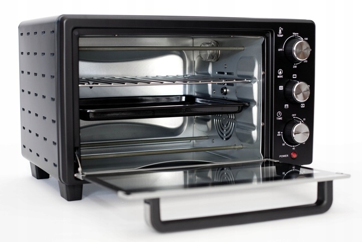 Mini piekarnik 25L - suszarka do grzybów - termoobieg rożno światło