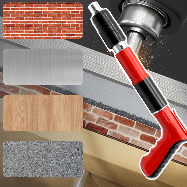 HDeye Pneumatyczny pistolet do gwoździ Łatwe usuwanie żużla,