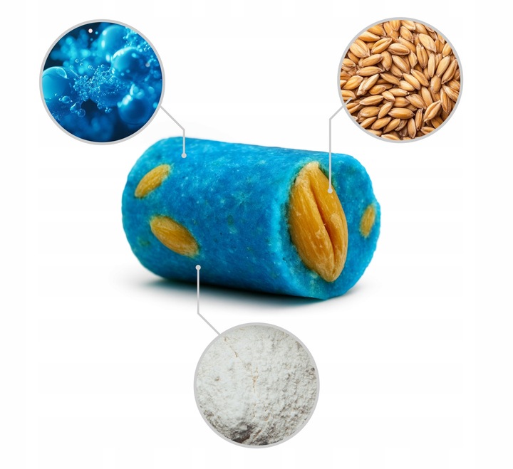 TRUTKA NA SZCZURY I MYSZY GRANULAT BRODIFAKUM NO PEST 1KG BARDZO SILNA