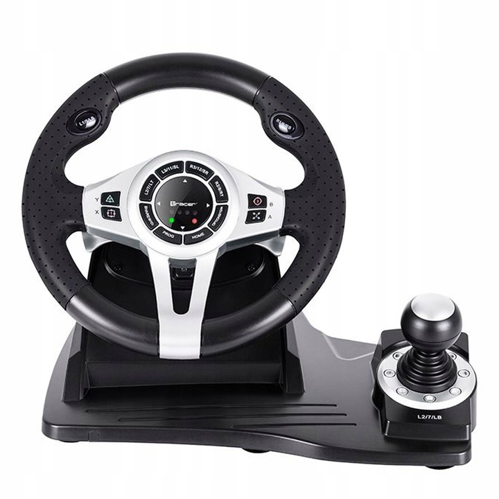 2 x Kierownica do gier z pedałami 4w1 PS4 PC PS3 XBOX ONE BIEGI DO KOMPUTER