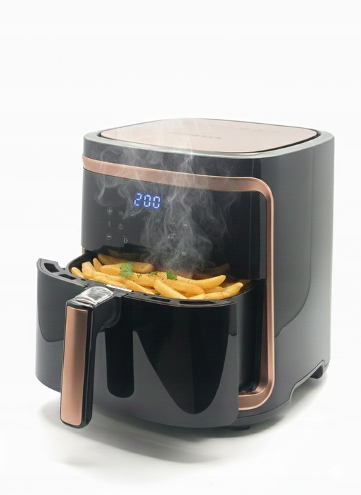 FRYTKOWNICA BEZTŁUSZCZOWA XXL AIR FRYER 7 L FRYTOWNICA 1900W LCD KOSZ